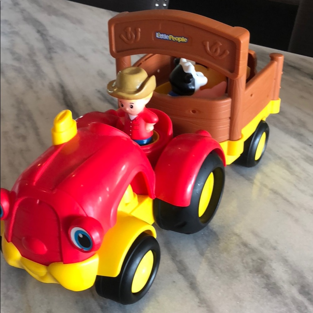 Little People Tractor and Farm animals